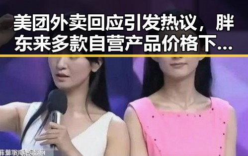 美团外卖回应引发热议，胖东来多款自营产品价格下调背后隐藏的黑料正能量